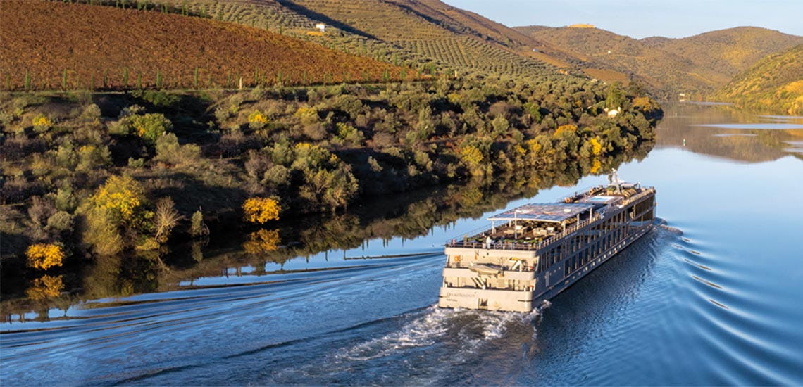 Douro Serenity sailing on the Douro river